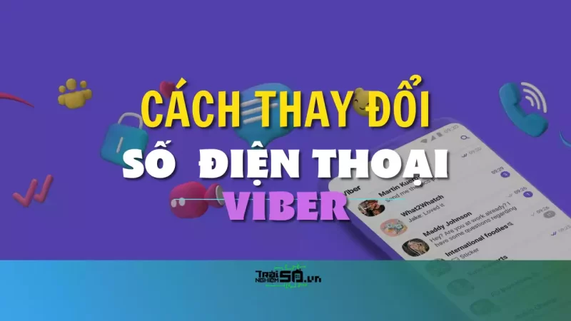 Cách thay đổi số điện thoại của bạn trên Viber
