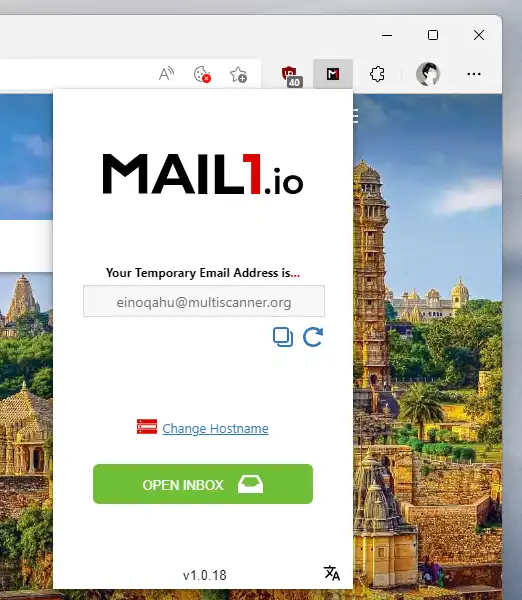 Cách sử dụng Mail1.io để tạo email tạm thời 4