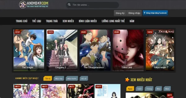 Chia sẻ 5 trang web xem Anime phụ đề Việt tốt nhất hiện nay 4