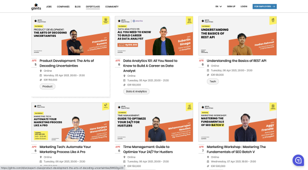 Glints gọi vốn thành công vòng Series D với số tiền 50 triệu USD