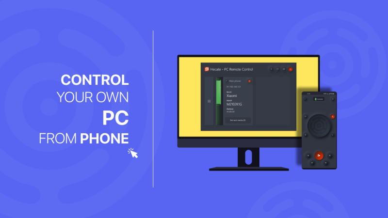 Hecate – PC Remote Control: biến Android thì remote điều khiển PC