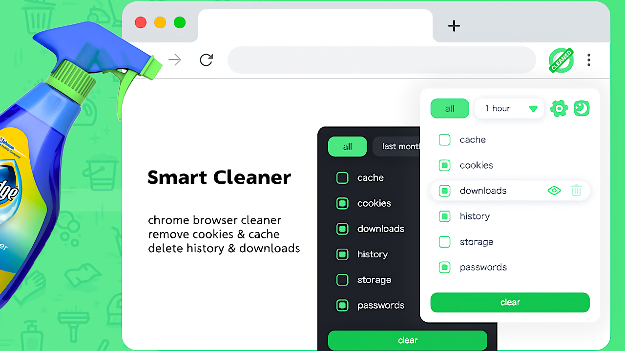 Browser cleaner