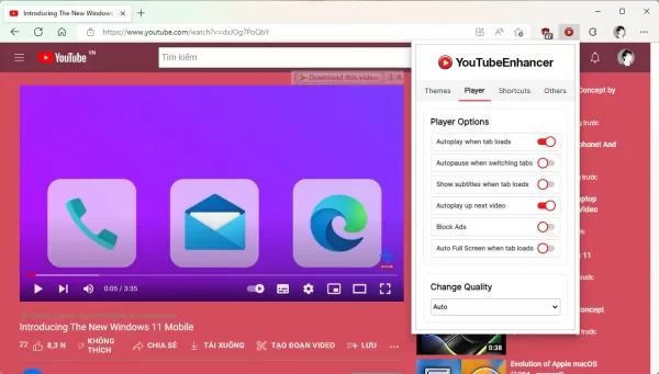 YouTube Enhancer 2