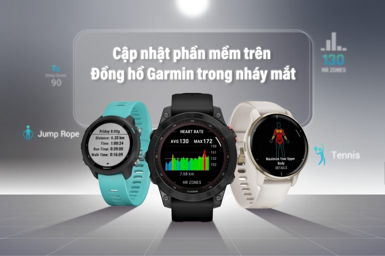 Garmin ra mắt bản cập nhật phần mềm mới nhất