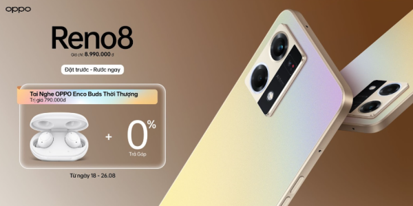 OPPO Reno8 Series ra mắt tại Việt Nam cùng chương trình bán hàng ưu đãi hấp dẫn