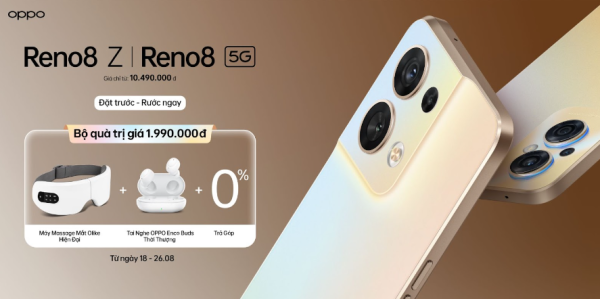 OPPO Reno8 Series ra mắt tại Việt Nam cùng chương trình bán hàng ưu đãi hấp dẫn