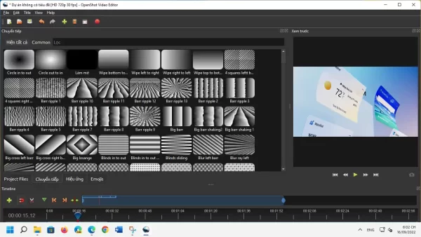 Cách sử dụng OpenShot Video Editor trên Windows 11f