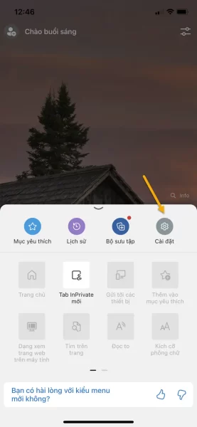 Cách sử dụng tính năng bảo vệ tab riêng tư Microsoft Edge trên iOS 1