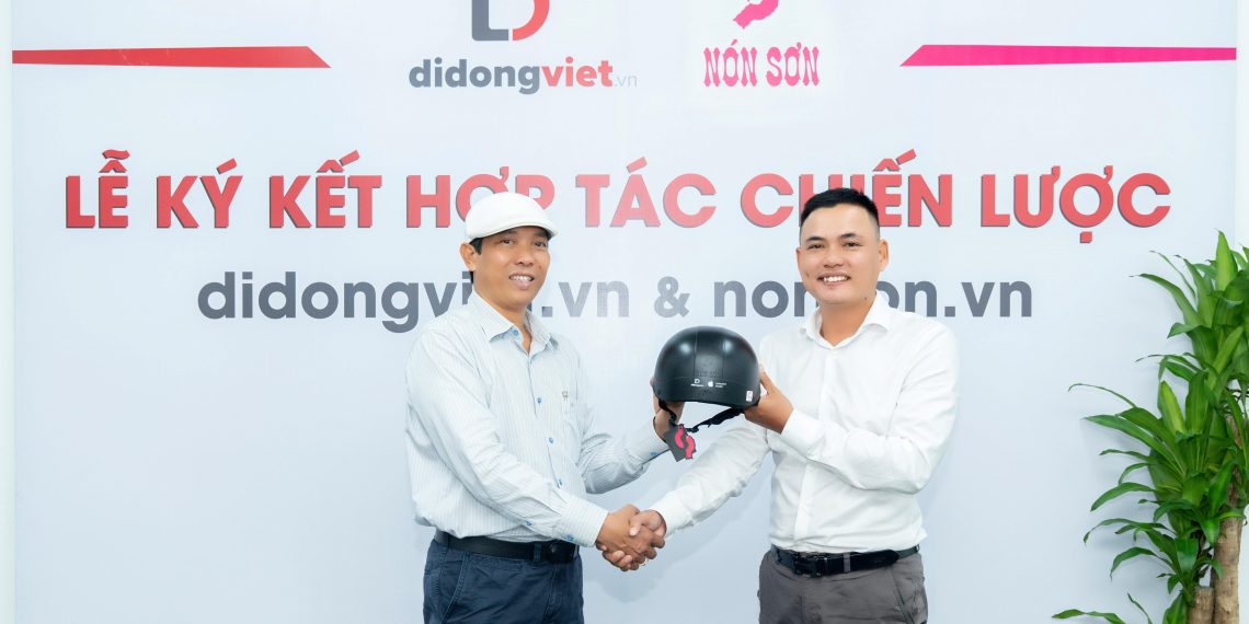 Di Động Việt hợp tác cùng thương hiệu nón Sơn