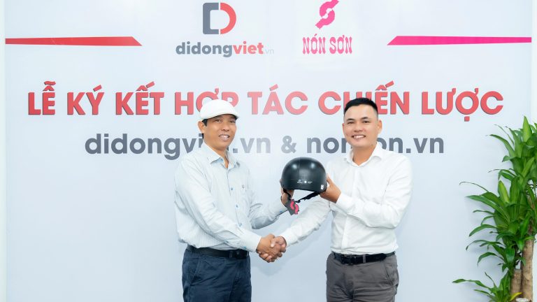 Di Động Việt hợp tác cùng thương hiệu nón Sơn