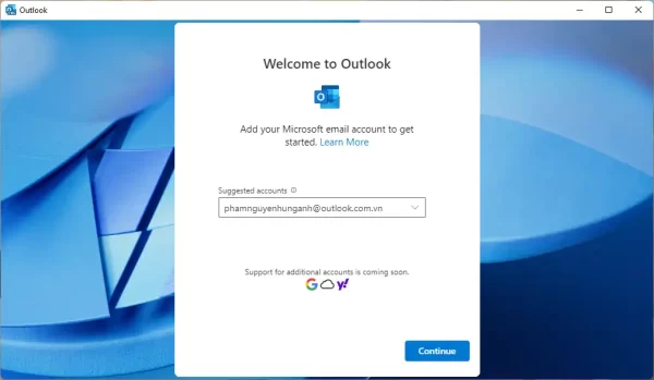 Dùng thử ứng dụng Outlook desktop mới 1