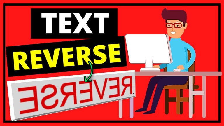 Text Reverse: “Mã hóa” văn bản bằng cách đảo ngược