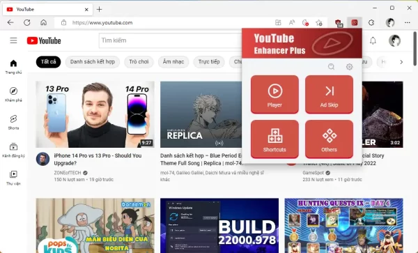 YouTube™ Enhancer Plus 1