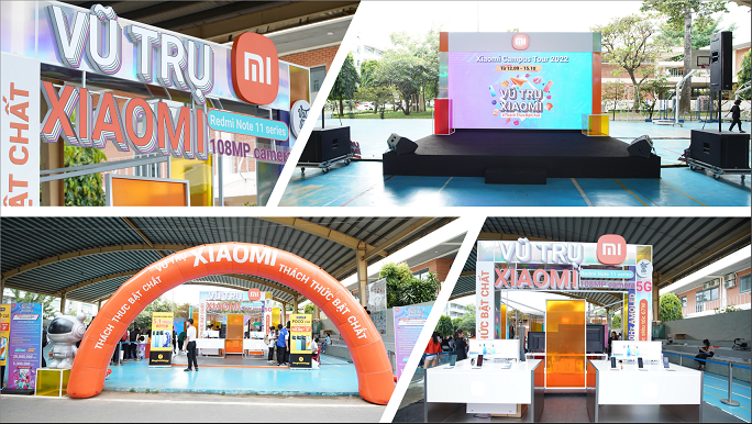 Xiaomi tổ chức chuỗi hoạt động trải nghiệm trên 20 trường đại học khắp cả nước