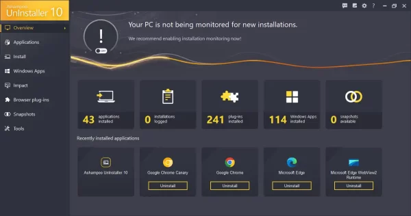 Ashampoo Uninstaller 10 6