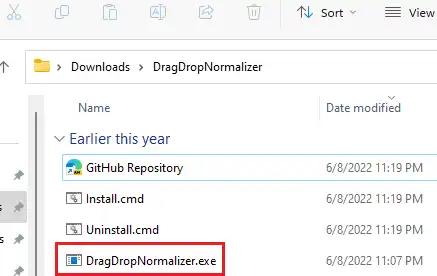 DragDropNormalizer 2