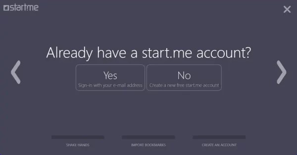 New tab page by start.me 2