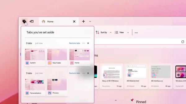 Ngắm nhìn ý tưởng Windows 23 10