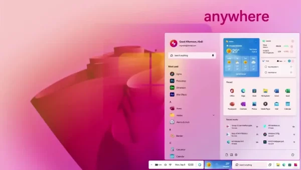 Ngắm nhìn ý tưởng Windows 23 7
