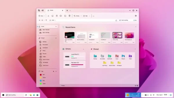 Ngắm nhìn ý tưởng Windows 23 8