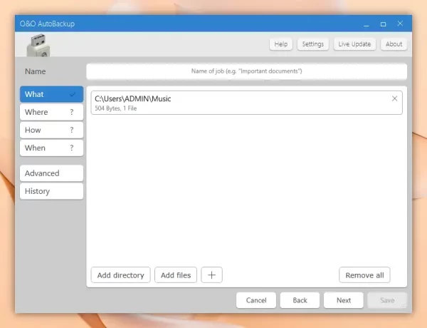 O&O AutoBackup 6 Pro 11