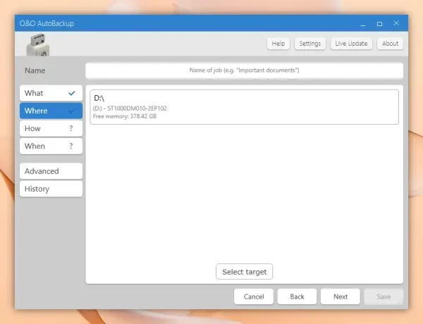 O&O AutoBackup 6 Pro 12
