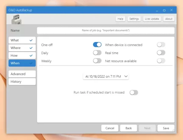 O&O AutoBackup 6 Pro 14