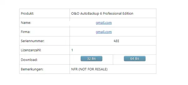 O&O AutoBackup 6 Pro 3