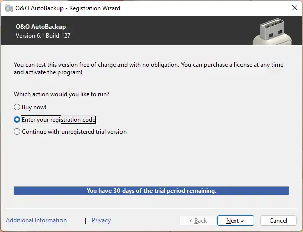 O&O AutoBackup 6 Pro 7