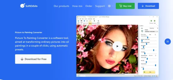 SoftOrbits Picture to Painting Converter 5