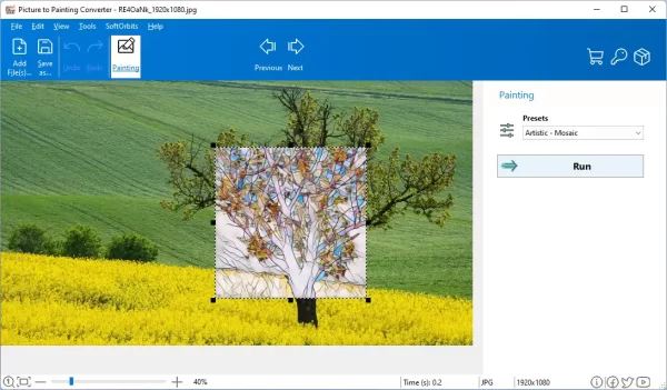 SoftOrbits Picture to Painting Converter 9