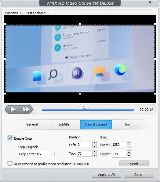 WinX HD Video Converter Deluxe 6