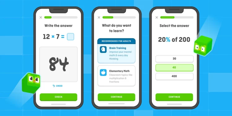 Duolingo Math: app học toán đã có trên iOS