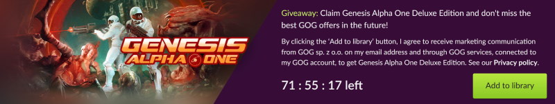 Tải miễn phí game Genesis Alpha One Deluxe Edition