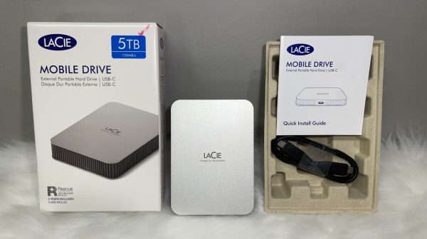 LaCie Mobile Drive mới: Hiệu năng cao, thiết kế sử dụng nhôm và nhựa tái chế