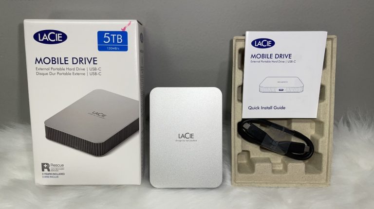 LaCie Mobile Drive mới: Hiệu năng cao, thiết kế sử dụng nhôm và nhựa tái chế