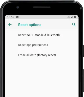 Cách reset hoặc khôi phục cài đặt gốc Google Pixel 7 series