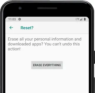 Cách reset hoặc khôi phục cài đặt gốc Google Pixel 7 series