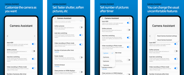 Camera Assistant: ứng dụng hỗ trợ chụp ảnh mới của Samsung