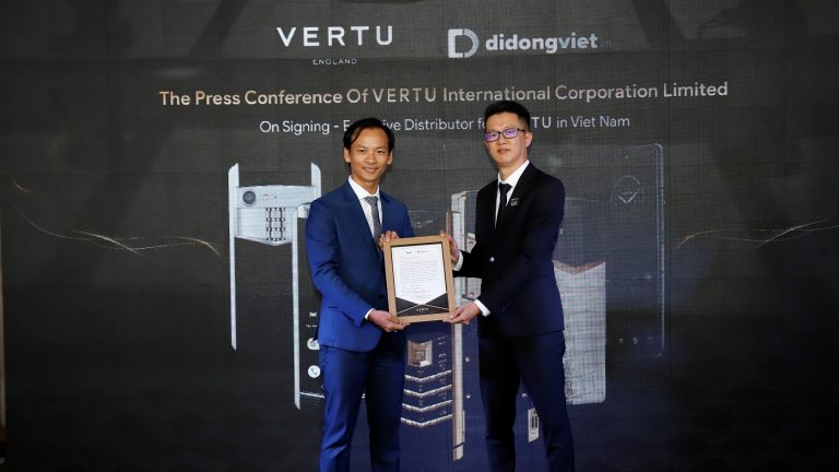 Di Động Việt chính thức là nhà phân phối độc quyền Vertu tại Việt Nam