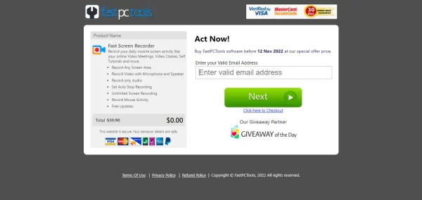 Fast Screen Recorder 1