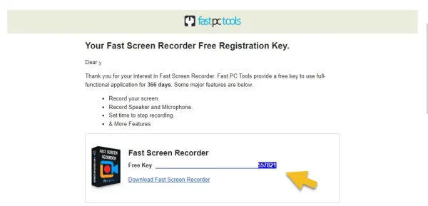 Fast Screen Recorder 2