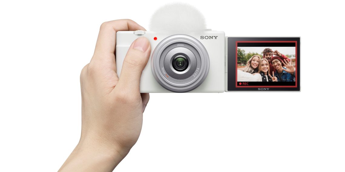 Sony mở rộng dải sản phẩm Vlog với máy quay ZV-1F