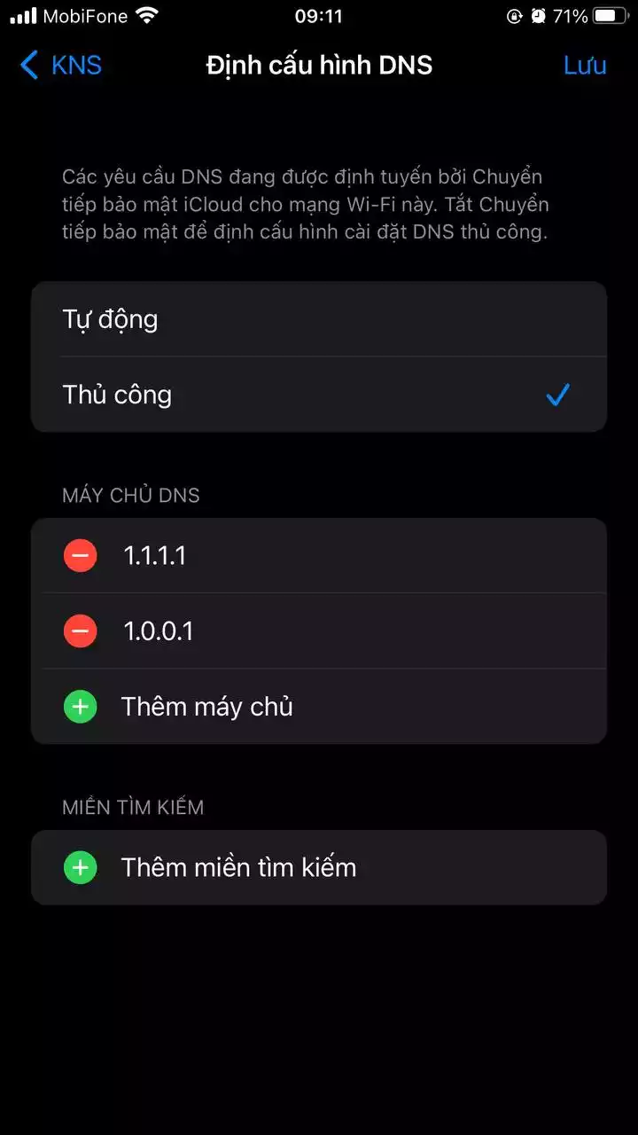 2 cách đổi DNS trên điện thoại iPhone