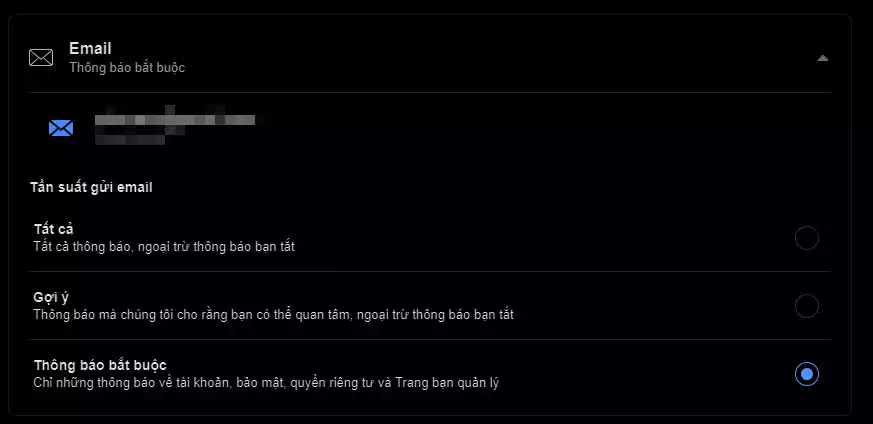 Cách tắt thông báo Facebook trên Gmail trên máy tính