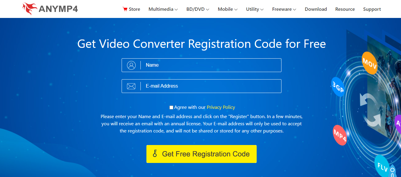 Cách sử dụng miễn phí AnyMP4 Video Converter