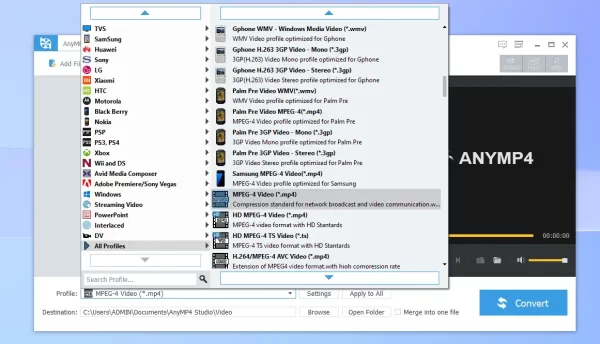 AnyMP4 Video Converter 7