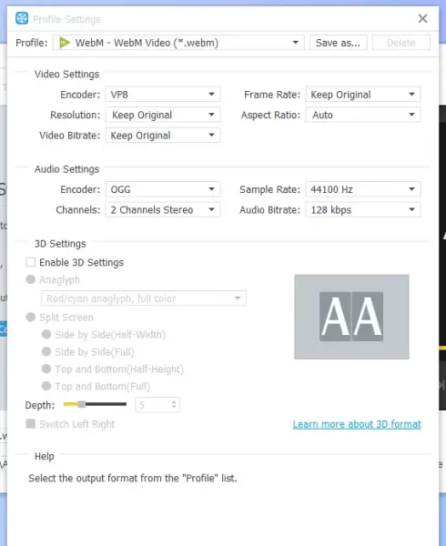 AnyMP4 Video Converter 8