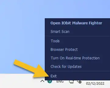 Cách gỡ bỏ IObit Malware Fighter 1