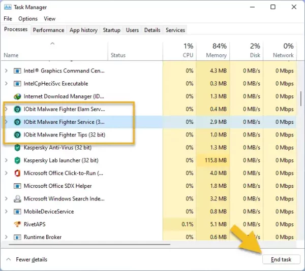 Cách gỡ bỏ IObit Malware Fighter 3